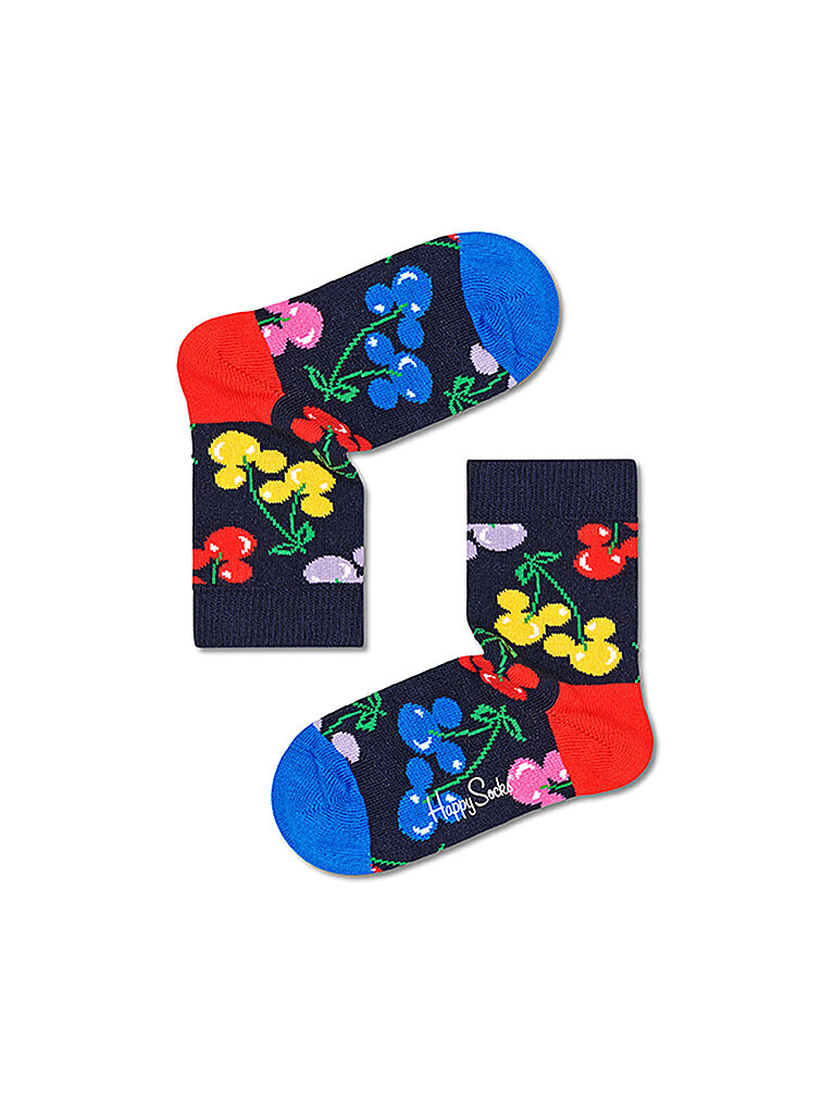 HAPPY SOCKS Kinder Socken VERY CHERRY MICKEY bunt bunt | 2-3J